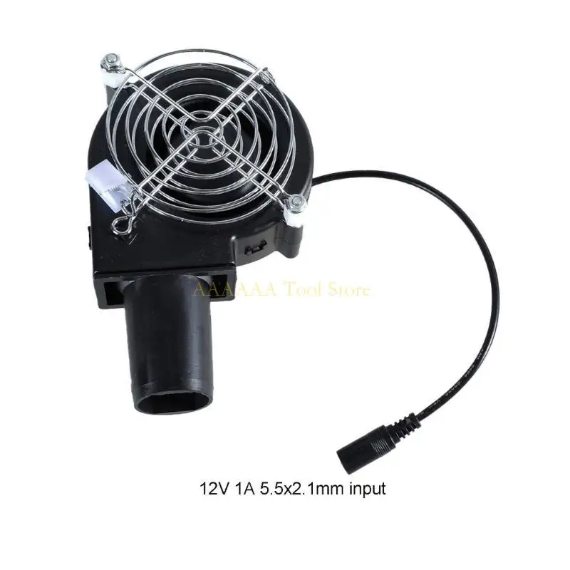 Quạt thổi khí tốc độ cao A2BE 58dB 12V để làm mát hiệu quả trong lò sưởi Người hút thuốc Điện tử Lò sưởi Lò nướng và Người hút