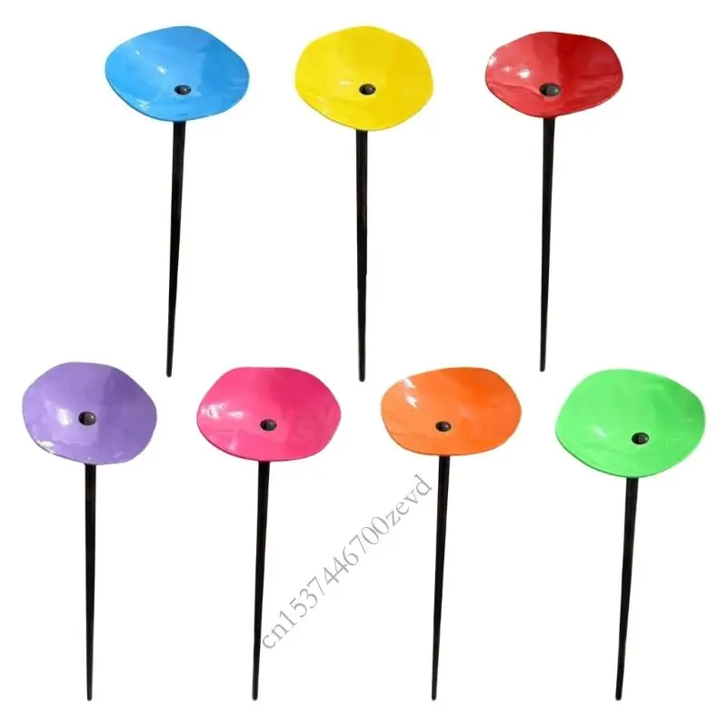 

Bright Flower Bees Watering Stake Compacts Bees Habitat Decorative Flower Stake for Small Gardens and Indoor Spaces P9YB