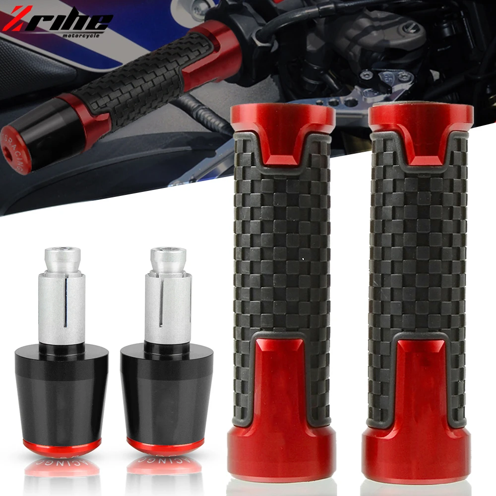 

For KYMCO Downtown DT 200i 300i 350i 125 200 250 350 Motorcycle Aluminum 7/8"22mm Handlebar Hand Grips Handle Bar Ends Cap Plug