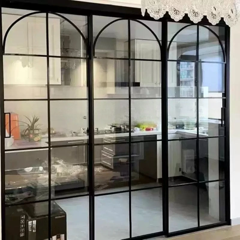 Self‑Adhesive Flat Glass Decor Strip Black DIY Handmade French Lattice Window Molding Trim Wall Sticker Home Decor Accessory