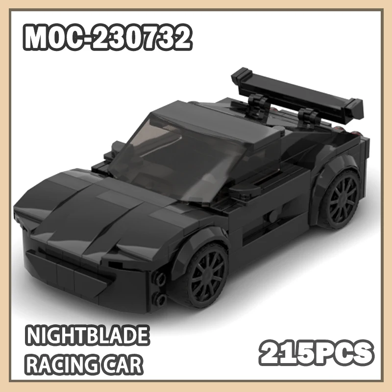 

Speed Champions Ginetta G40 Evo 215PCS Building Block Model Brick Set Creative Gifts Miniature DIY BOYS LOVE TOYS SP MOC-230732
