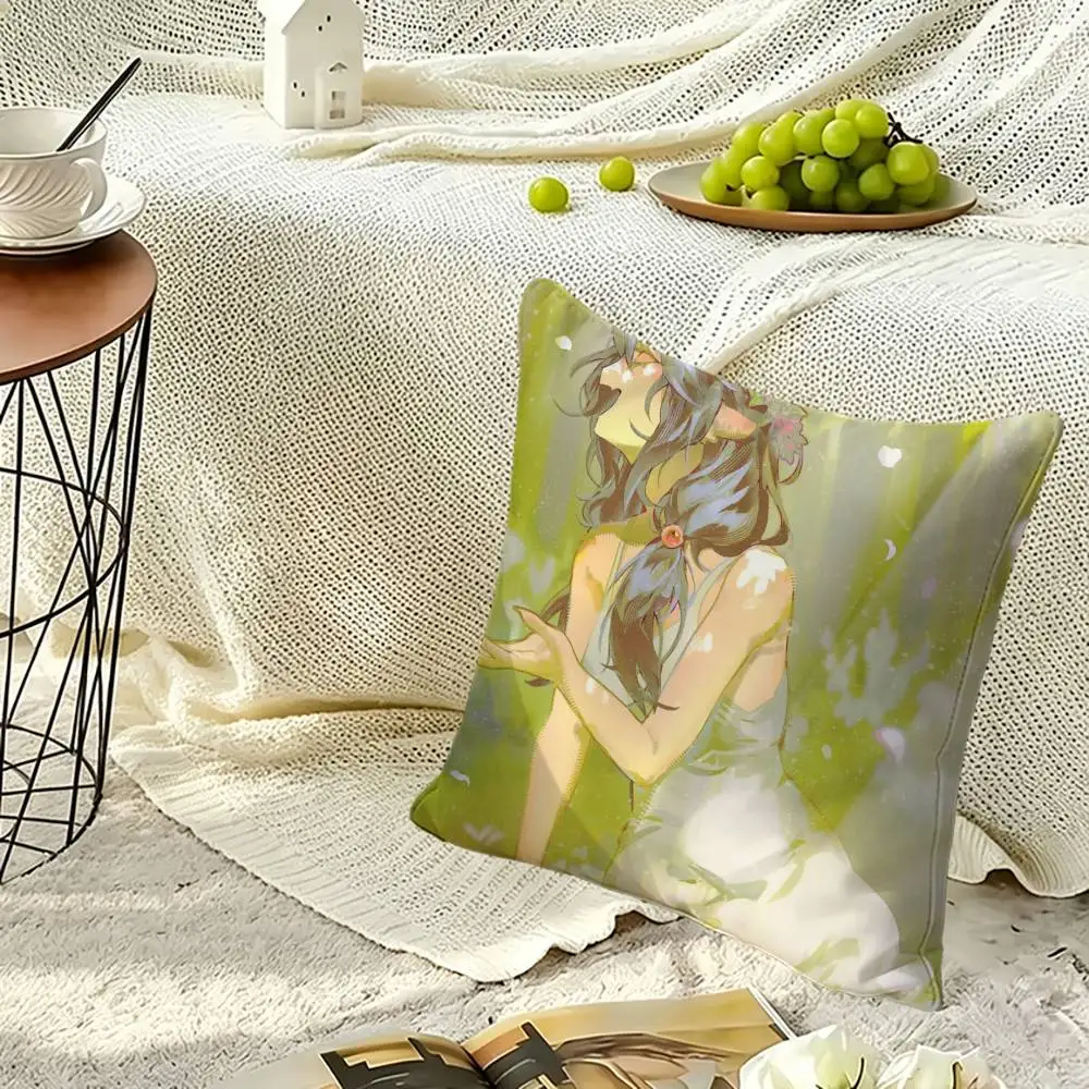 The Freak Circus Columbina Square Double-Sided printed Pillow Case Bedroom Bedside Pillow Sofa Cushion Cover