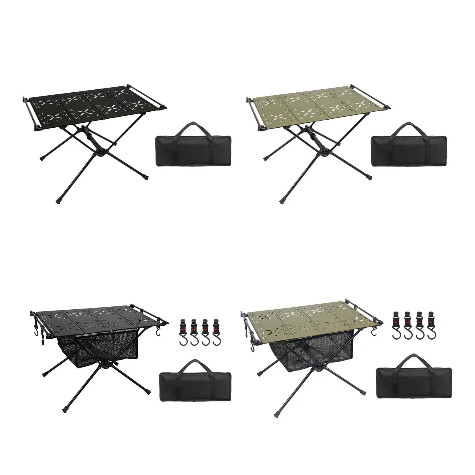 

Foldable Camping Table Beach Table Aluminum Alloy Outdoor Foldable Table Ultralight Desk for Patio Travel Hiking Backpacking