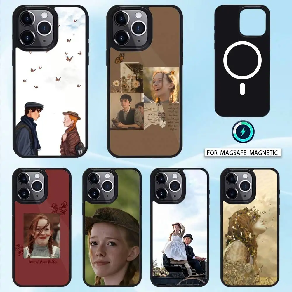 

B-Brave Little A-Anne Phone Case Magnetic For iPhone16 15 14 13 12 Pro Max For Magsafe Wireless Charging Cover