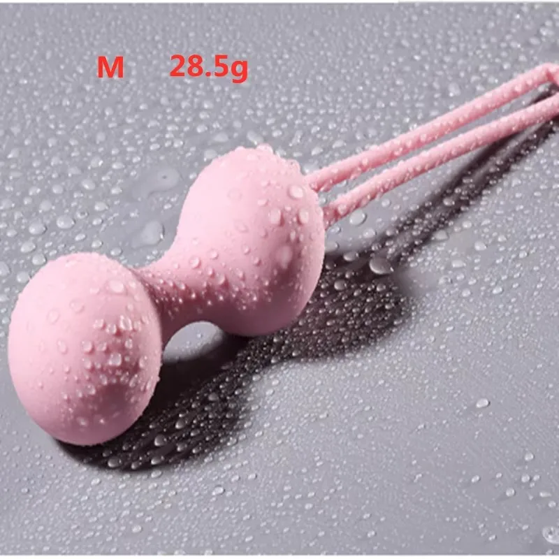 كرة كيجل طبية رخيصة الثمن من السيليكون، كرة شد رياضية آمنة، مدلك مهبلي للنساء، كرة صلبة خالية من الحديد #3