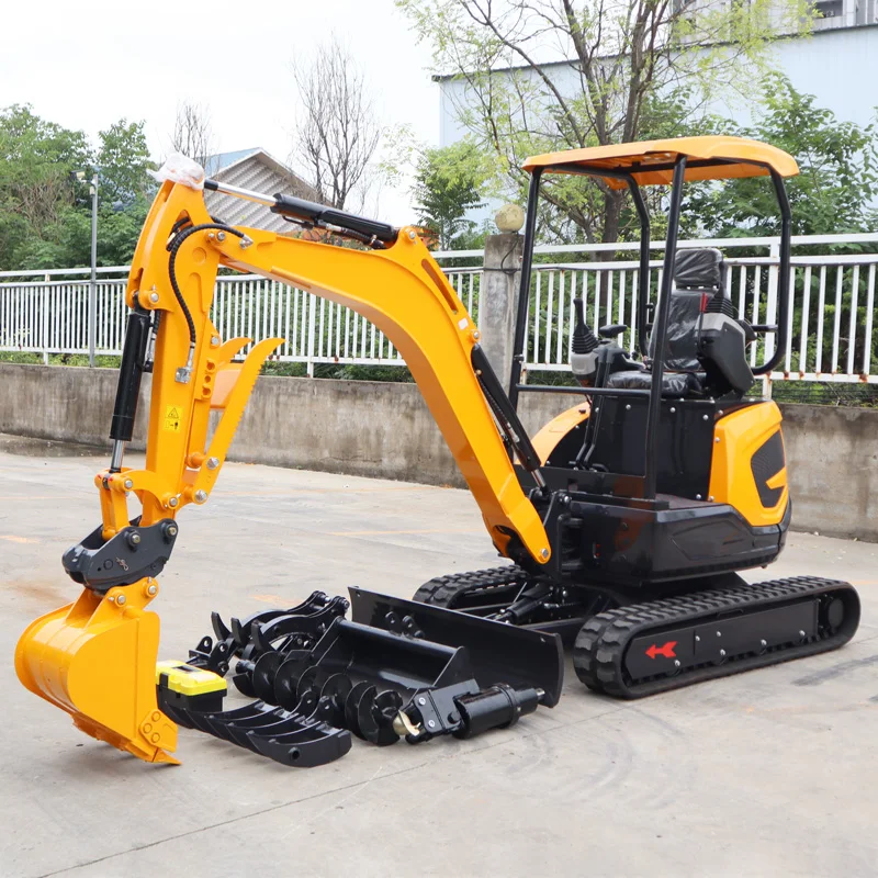 Multi-Function 2.5T Mini Excavator, Custom Built, CE Certified, Direct Manufacturer with After-Sales Support