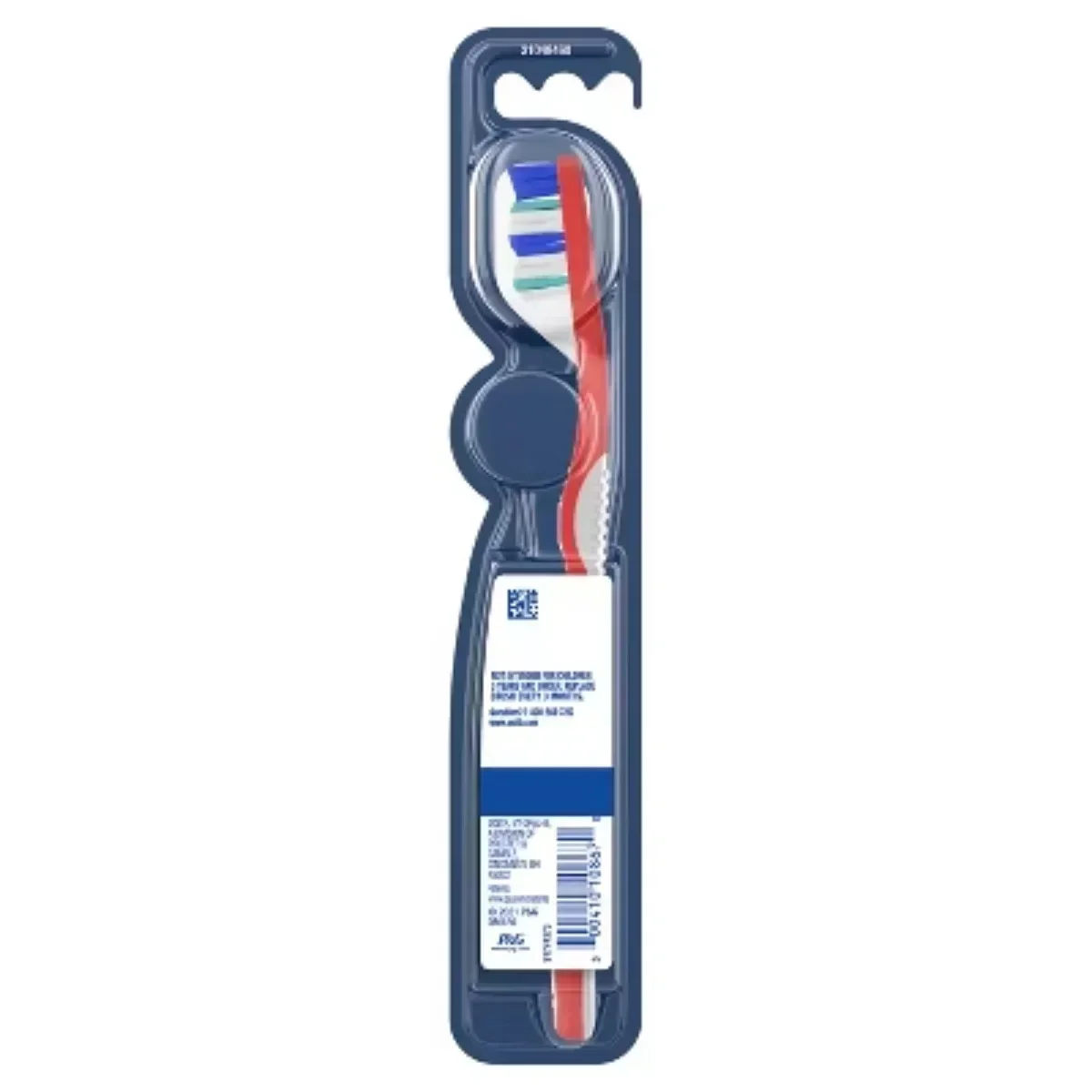 

Healthy Clean Soft Manual Toothbrush - Contoured bristles conform to your teeth for effective cleaning