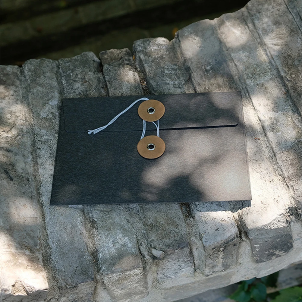 

8 шт. сумки для хранения открыток, винтажные бумажные карманы, конверты на веревке, утолщенные сумки для файлов, удобное офисное школьное хранилище