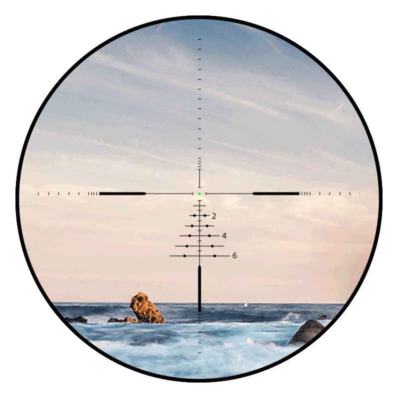 FIRE WOLF 5-15X50 FFP Scope Hunting Optical Sight Riflescope Cross Side Parallax Tactical Rifle Scope For Airsoft Sniper Rifle