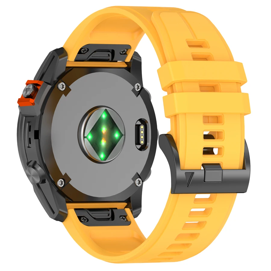 26mm 22mm siliconen QuickFit bandje voor Garmin Fenix 8 7X 7 47mm 51mm/6X 6 Pro 5 5X Plus 3HR Tactix 8 7 horlogeband armband