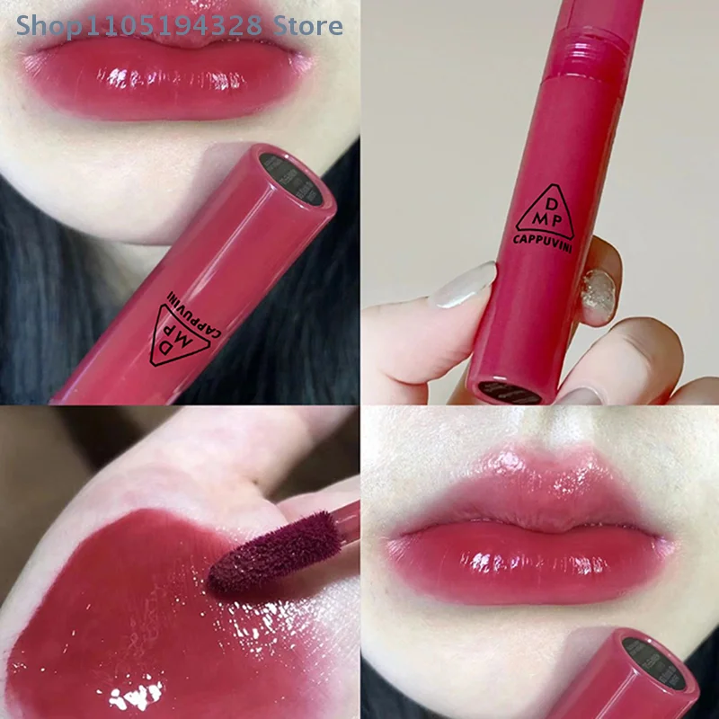[MP] 1Pc Cappuvini Succo Specchio Acqua Lucidalabbra Idratante Sexy Lip Tint Rossetto liquido impermeabile Lucidalabbra Trucco cosmetico