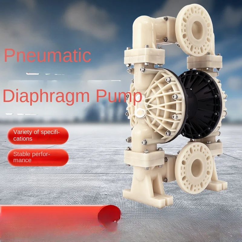 

Fluoroplastic 3-Inch Pneumatic Pump QBY3-80 Perfluoro Strong Acid and Alkali Resistant Pneumatic Diaphragm Pump