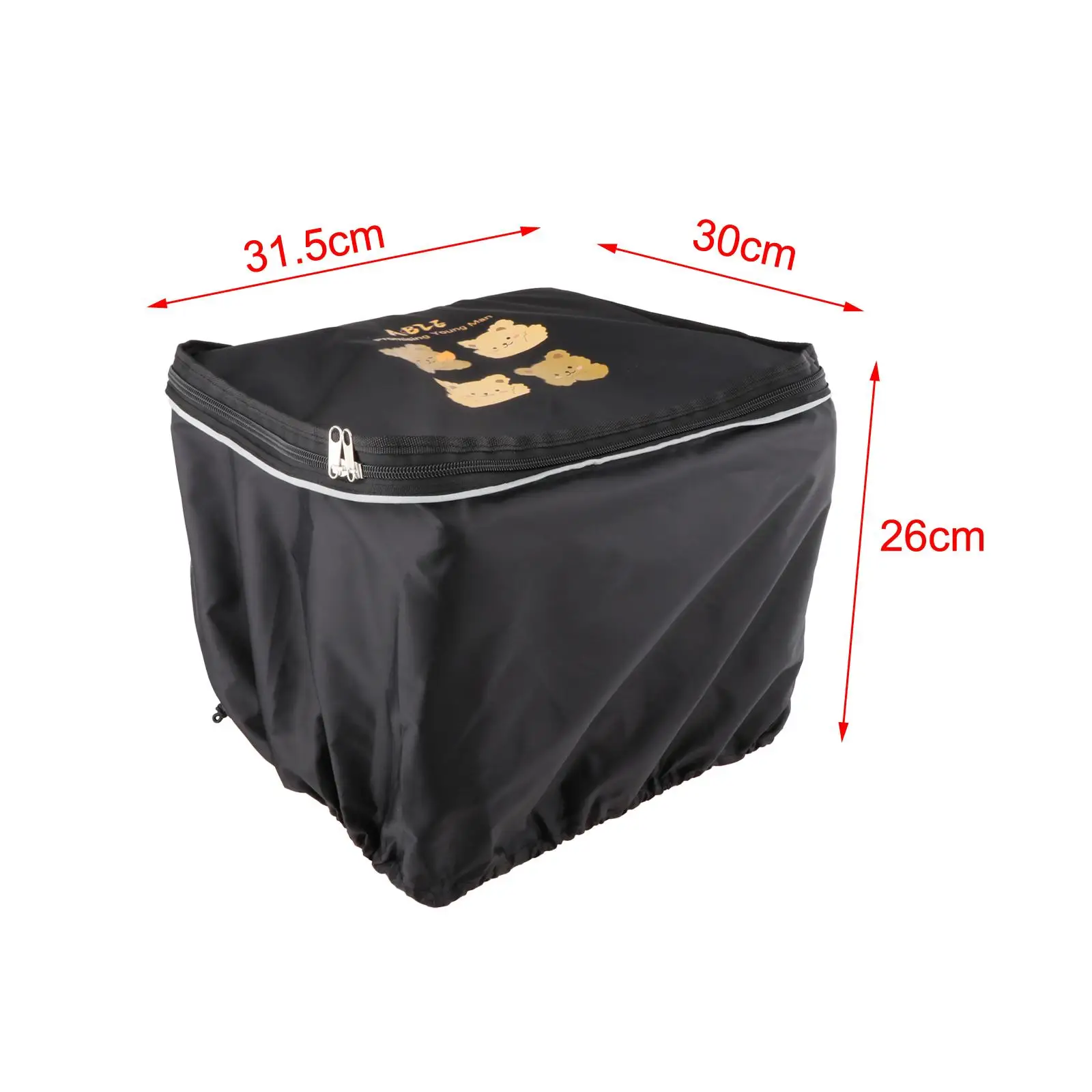 Bike Front Basket Cover Protector Bicycle Basket Rain Cover Bicycle Liner Cargo