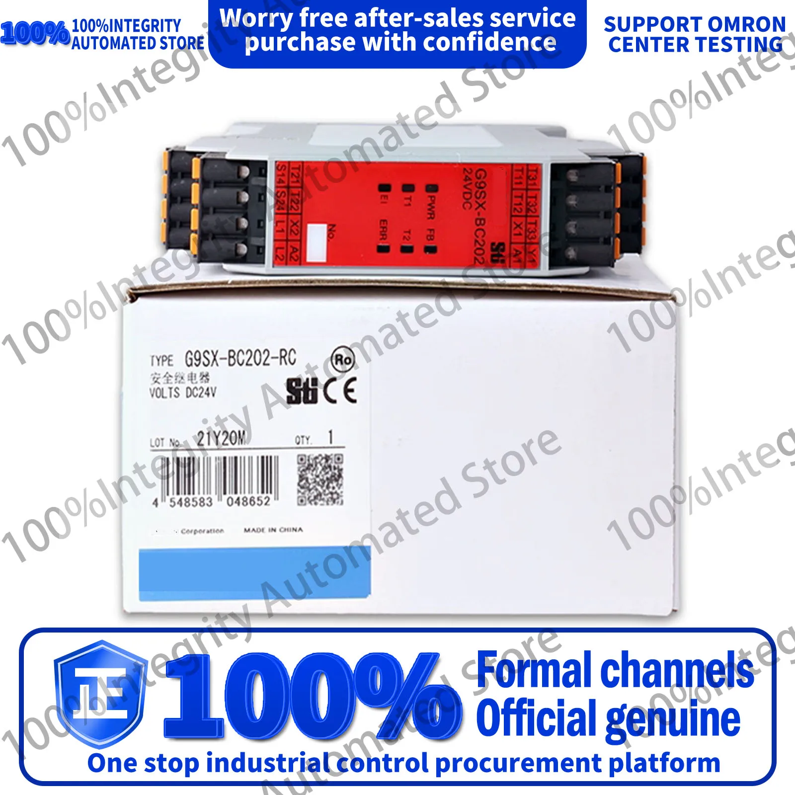 

brand new safety relay G9SX-BC202-RC G9SX-BC202-RT G9SX-AD322-T15-RT G9SX-AD322-T15-RC G9SX-AD322-T150-RT G9SX-AD322-T150-RC