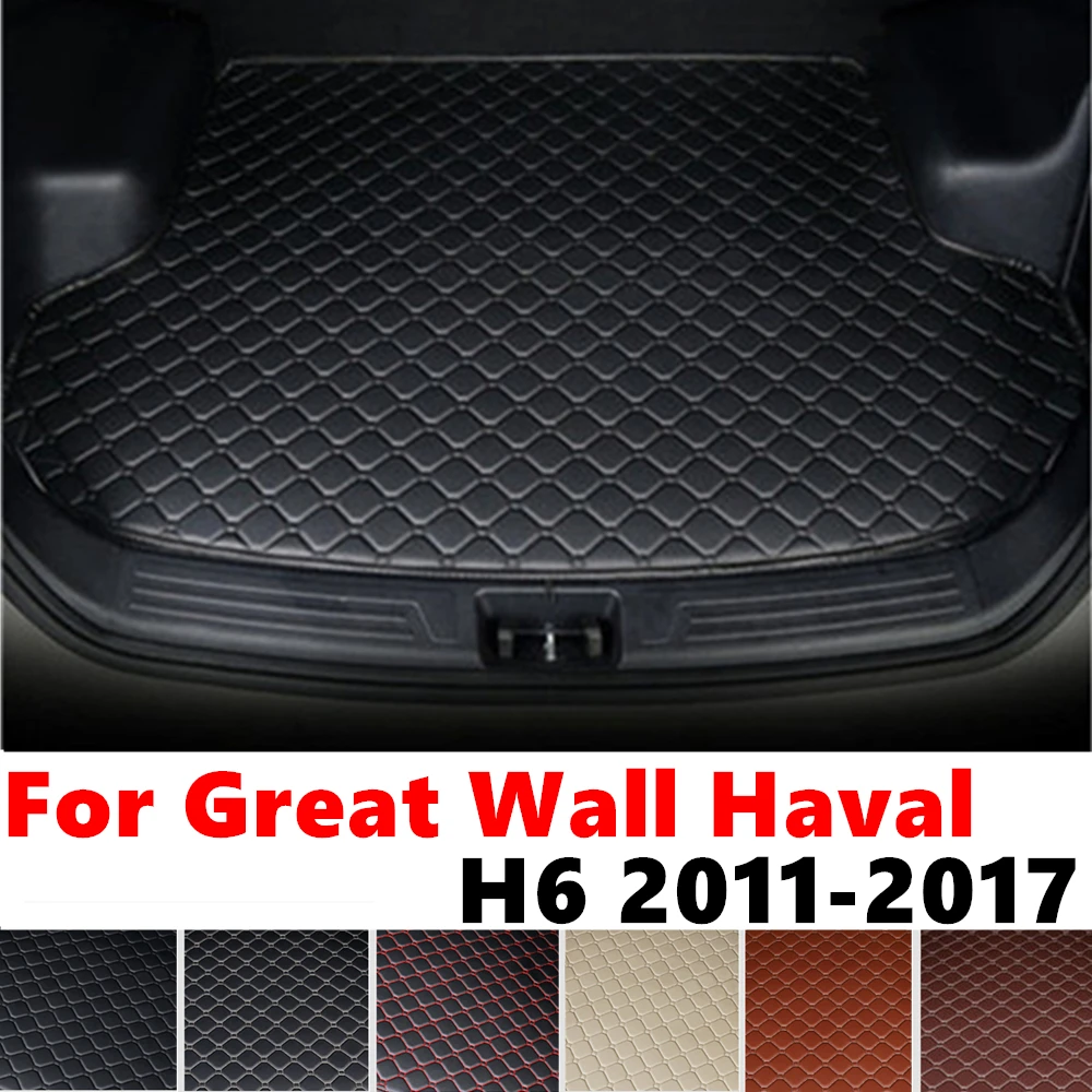 

Коврик для багажника автомобиля для Great Wall Haval H6 2017 2016 2015 14-2011, задний коврик для груза, ковер, аксессуары для интерьера, задний багажник, коврик для багажа