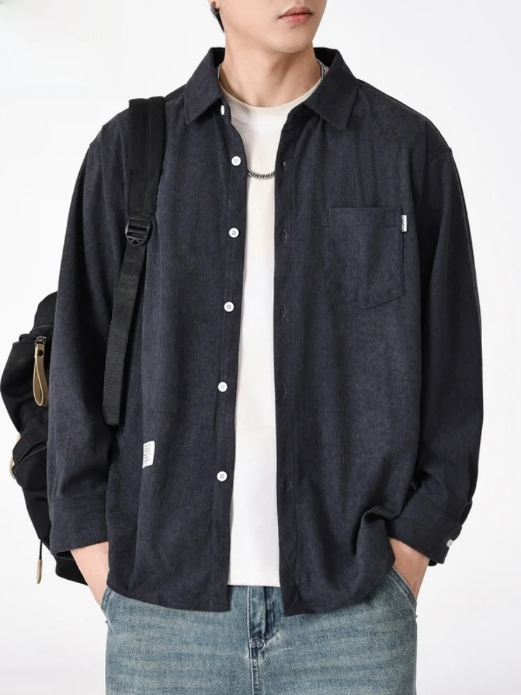 Paul Uomo Lungo Sve Plaid irt Jaet Colletto rovesciato Hong Kong Sle Top Uomo Haome irt Uomo Faionable Ci Casual