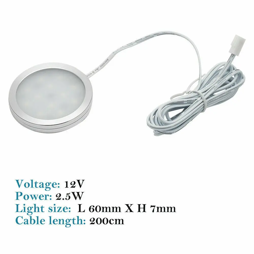 Chargeur de budgétaire LED intérieur, kit d'éclairage de couloir, plafonnier mural, caravane, Hurhome, bateau, voitures, camping-car, mini spot chaud