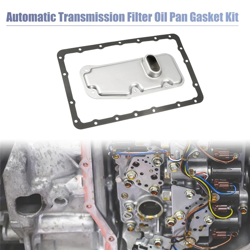 

Transmission Filter Oil Pan Gasket Kit 3533060030 For Toyota Land Cruiser 1998-2002 Tacoma 2000-2015 4Runner 1996-2005