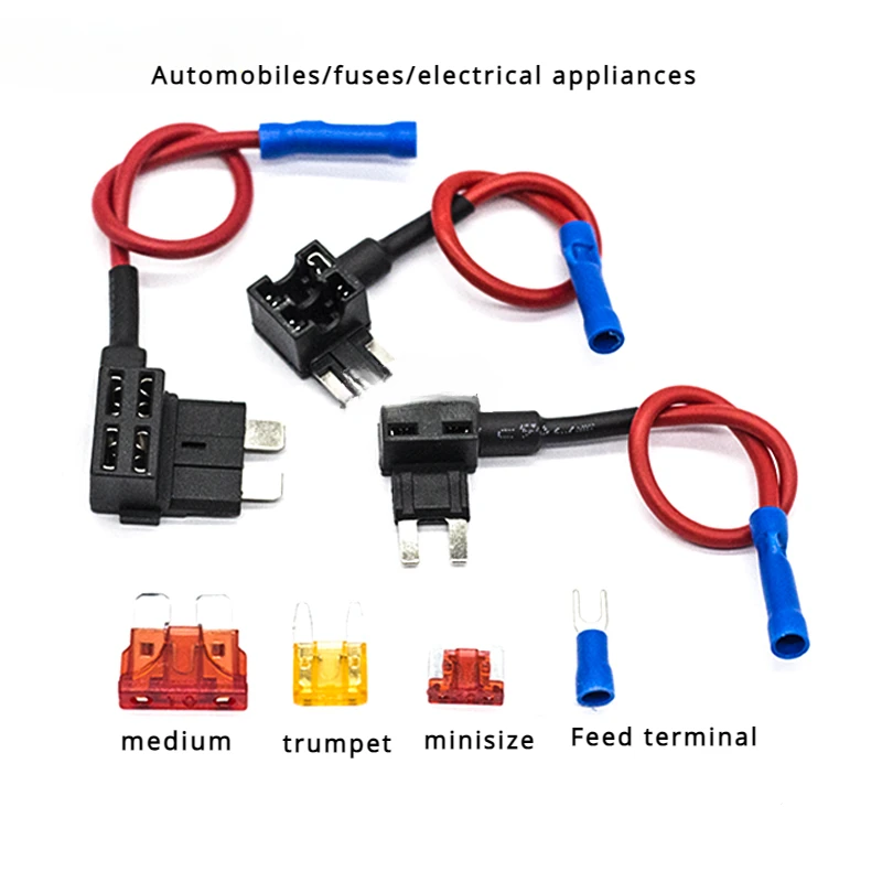 ACS  Add A Circuit Medium/small/mini Pluggable Standard Blade Tap Holder Car Fuse Box Electric Appliance with Fuse