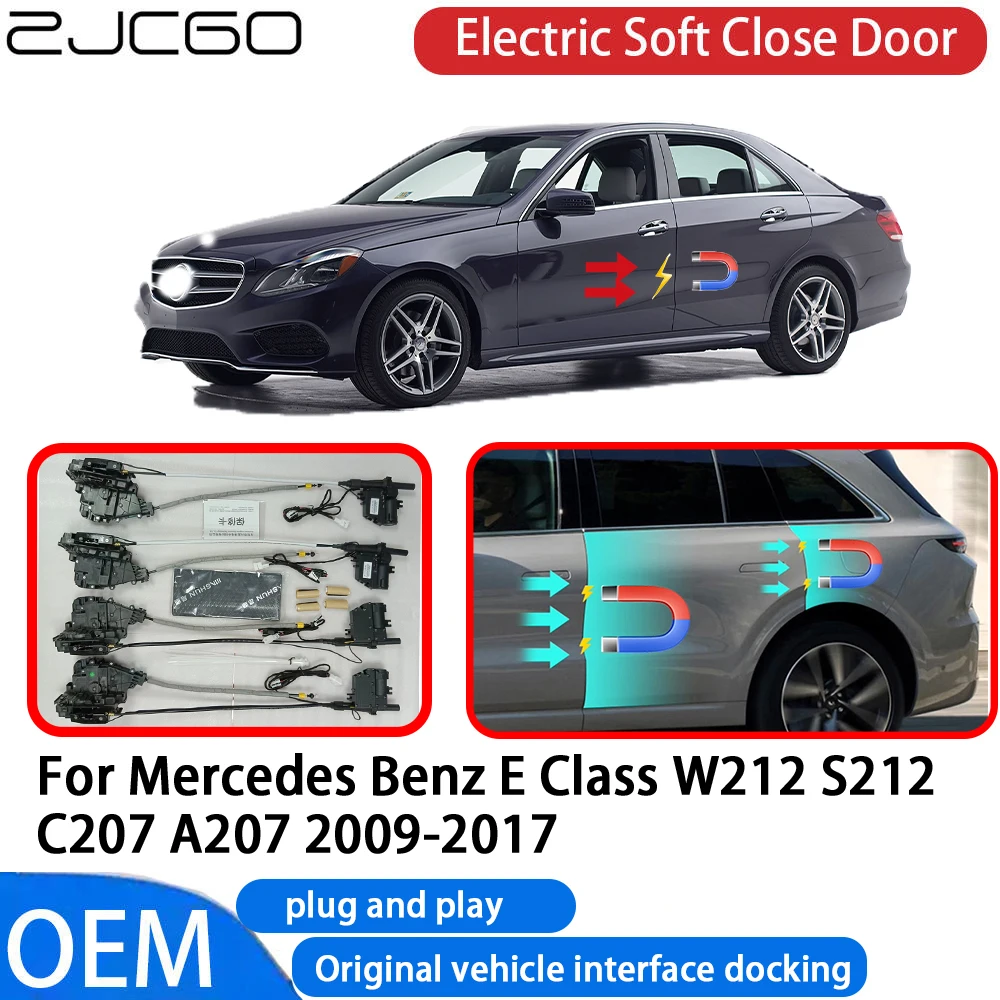 

for Mercedes Benz E Class W212 S212 C207 A207 2009-2017 Car Automatic Electric Soft Close Door Closer System OEM Plug and Play