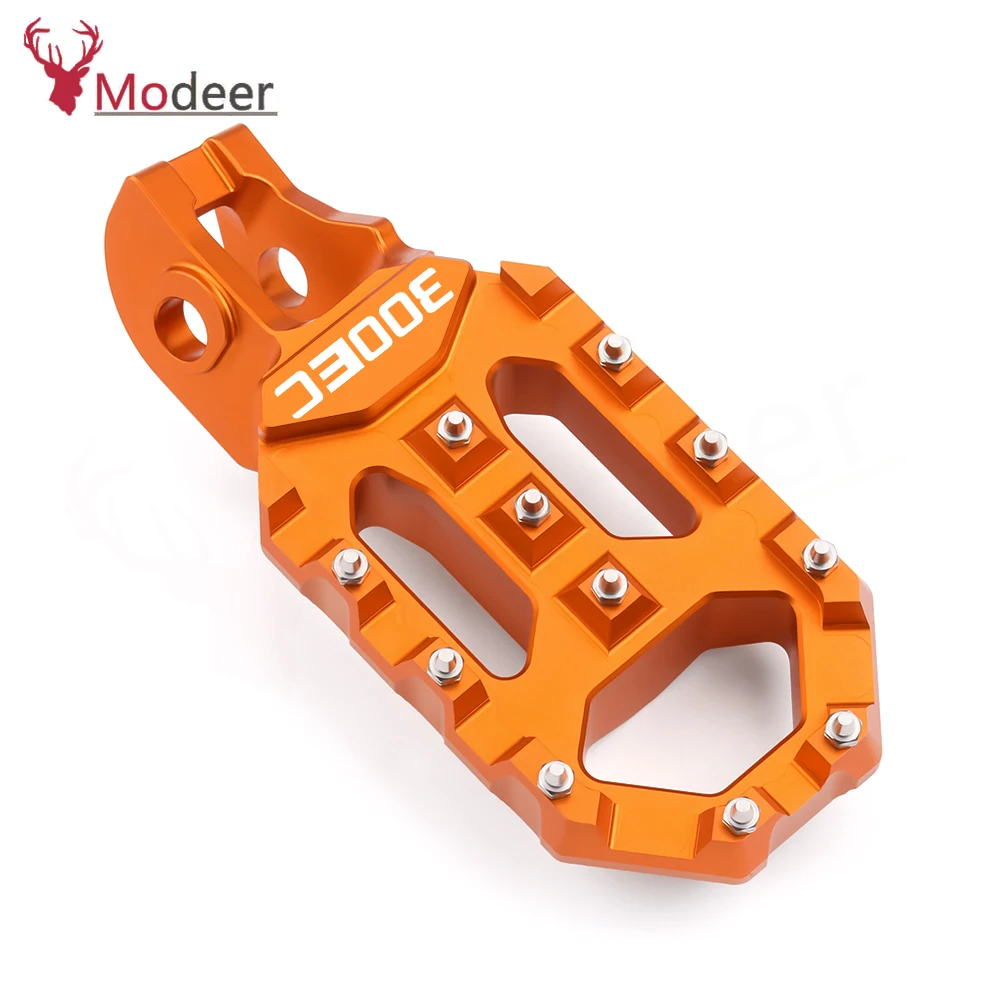 ل Gasgsa EC300 EC250F EC350F EC 250/350 F EC 300 دراجة نارية الملحقات CNC أوتاد القدم بقية القدم رافعة مسند القدمين الدواسات #4