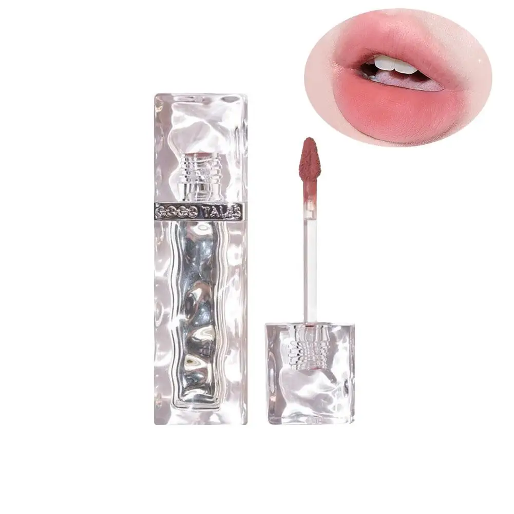 Mirror water gloss lip Dew low saturation glass lip toot lip glaze moisturizing moisturizing mouth red Lipstick