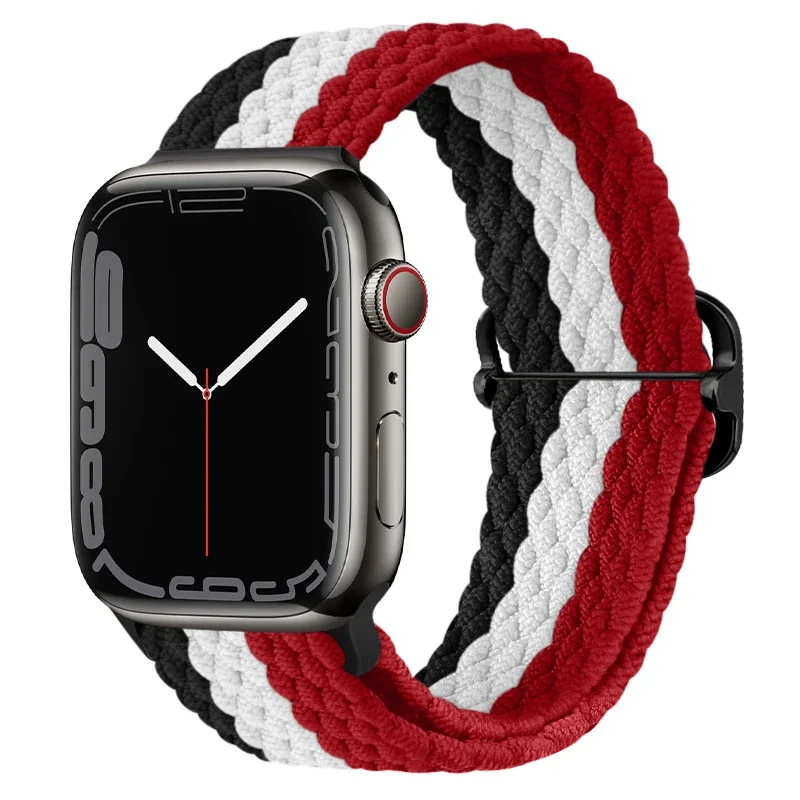 Nylon loop strap For Apple watch Ultra/2 49mm 9 8 7 45mm 41mm Breathable bracelet wristband For iwatch 6 5 4 3 SE 44mm 42mm 40mm