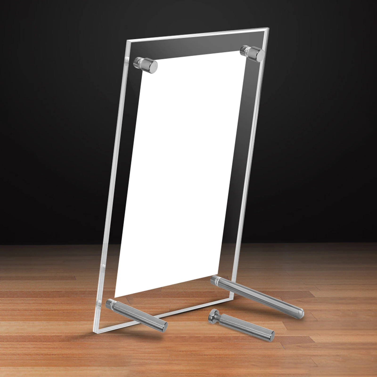 5 Sets Photo Frame Screw St off Silver Replaceable Picture Mounting Wall Fixings Sign Hardware Durability Framing Projects