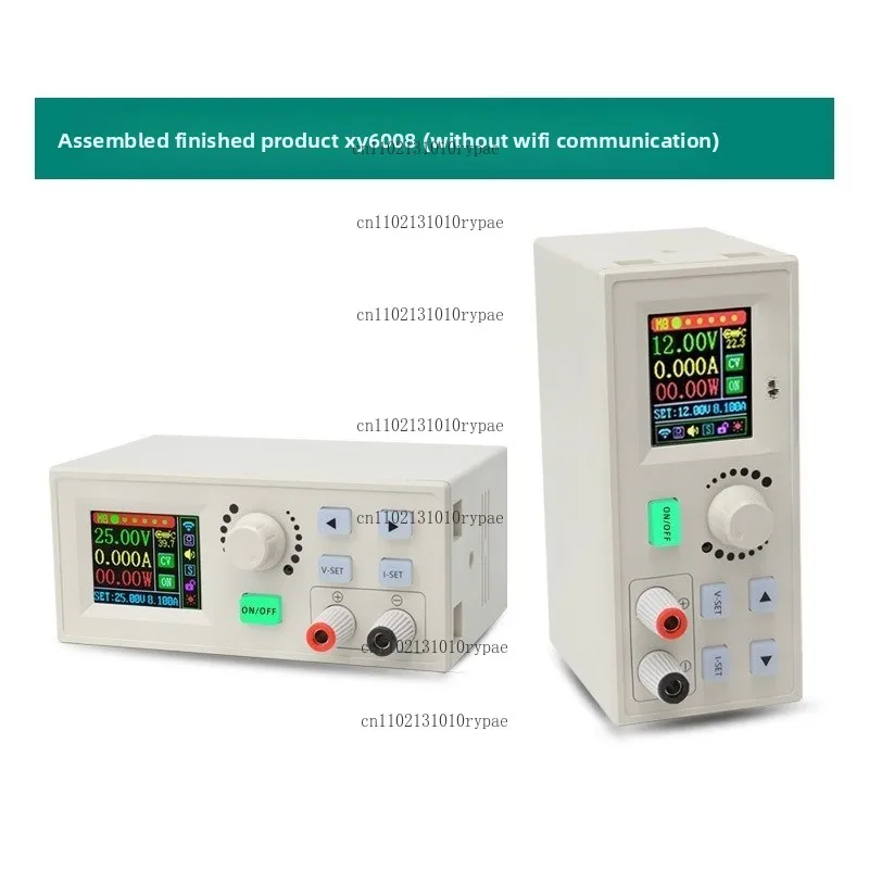 Numerical control adjustable DC regulated power supply for constant voltage and constant current maintenance