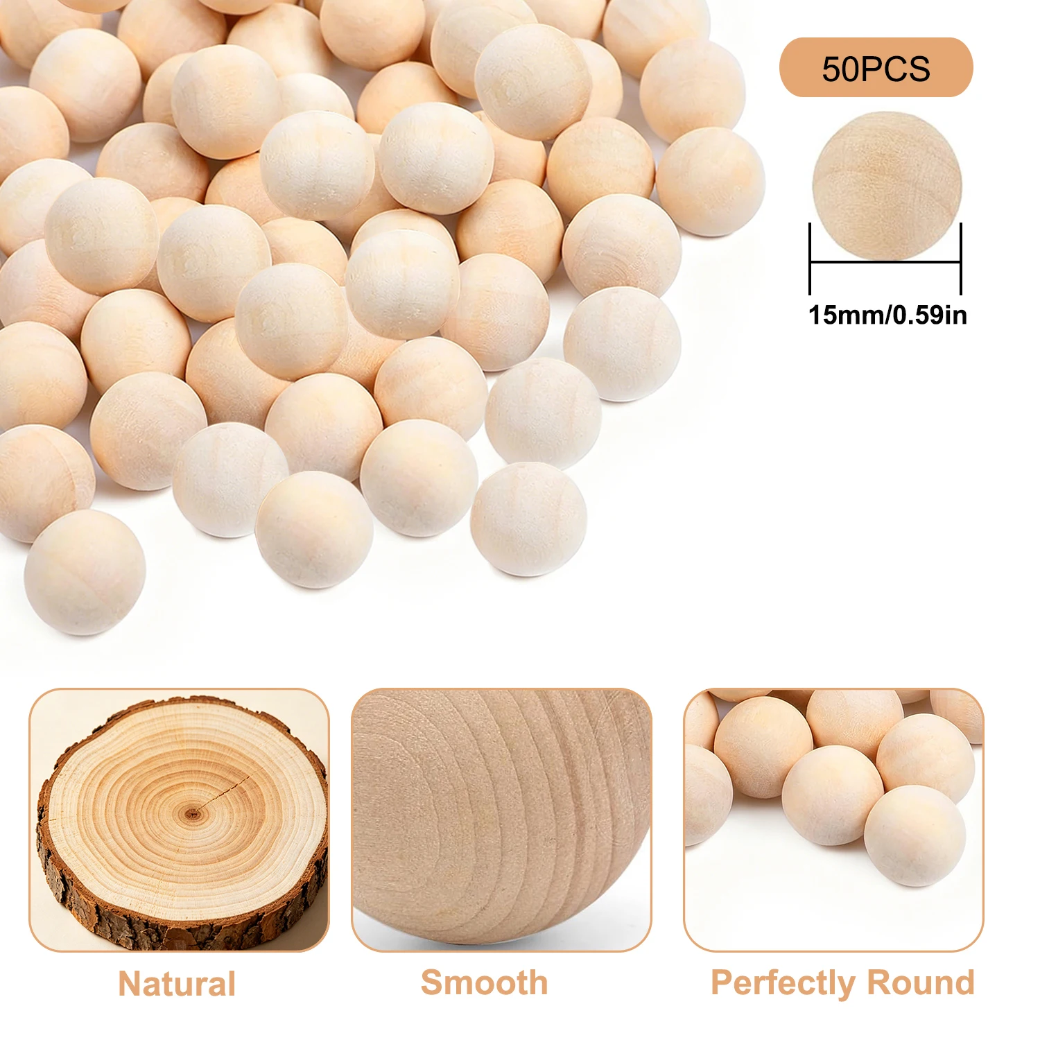 Variant: 15mm - 50pcs