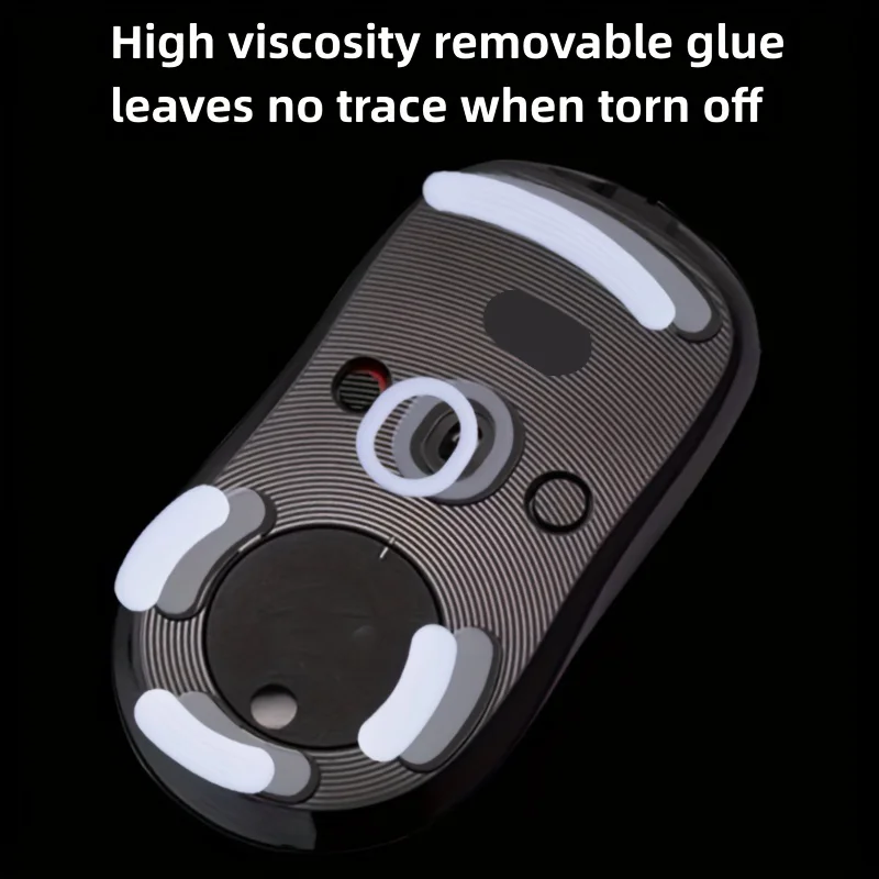 استبدال أقدام الماوس الأبيض المدورة حواف منحنية أقدام الفئران ملصق زلاجات الماوس الإنزلاق قدم منصات ل GPW 1/2/3 G102 G304 #3