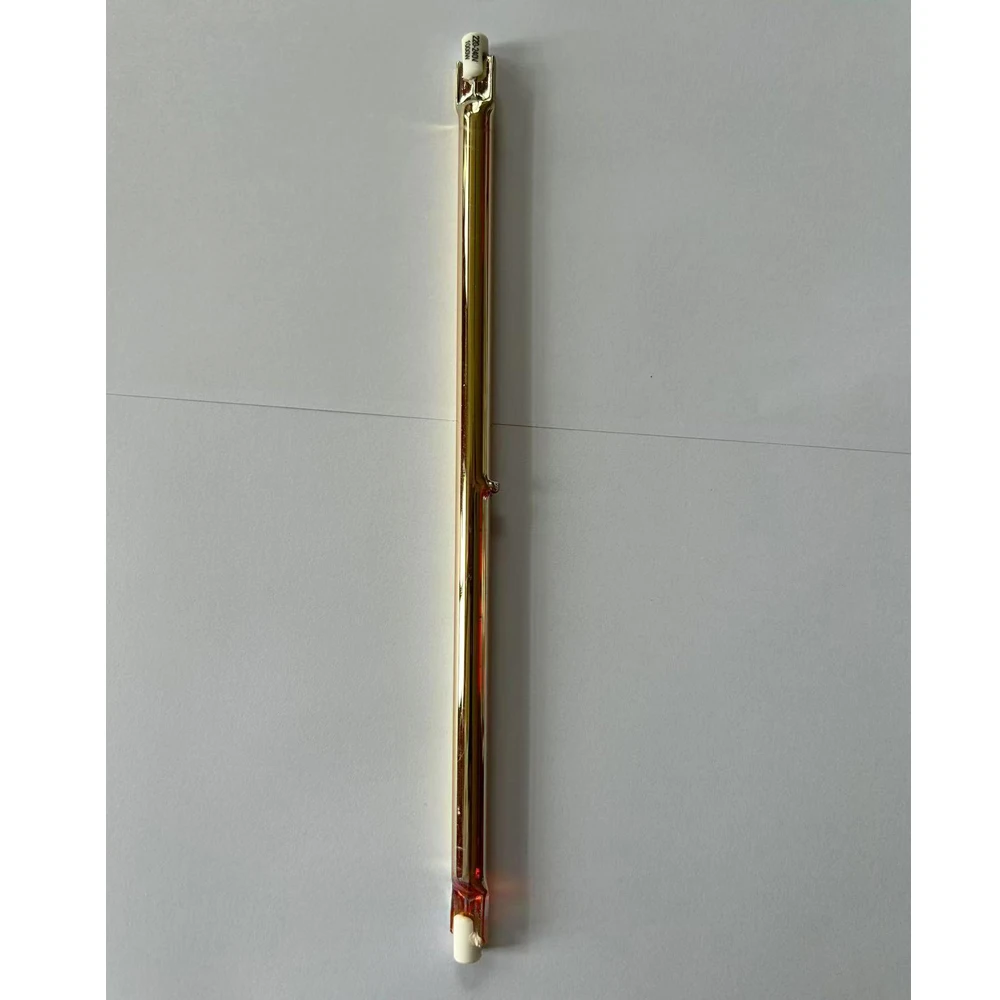 HoneyFly 2pcs 254mm Infrared Halogen Lamp J254 1000W/1500W 220V R7S Gold Coated Reflector Halogen Quartz Lamp Heating Element