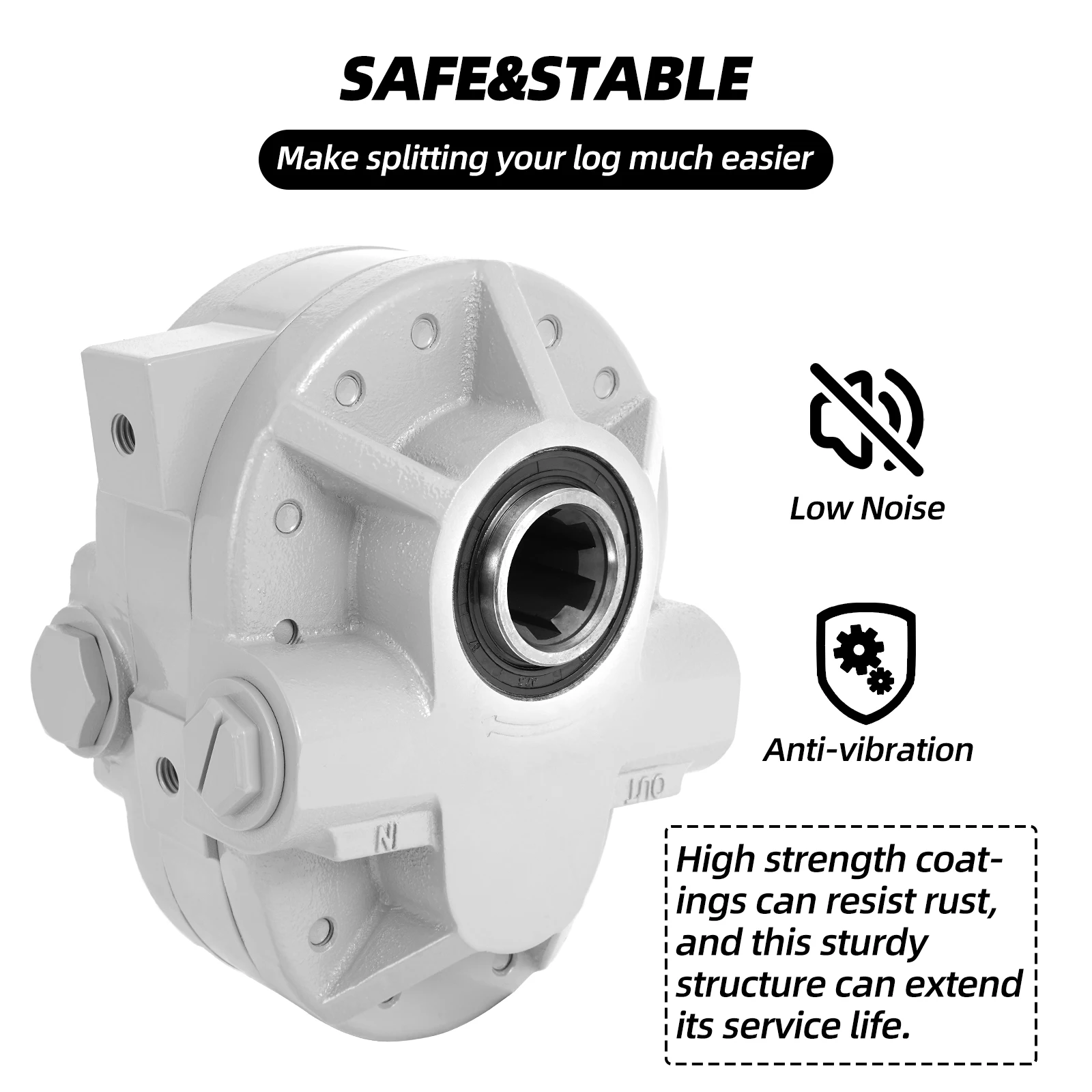 شحن سريع ارتفاع ضغط 21GPM 2250PSI 540RPM مضخة PTO مضخة هيدروليكية عالمية جديدة للجرارات