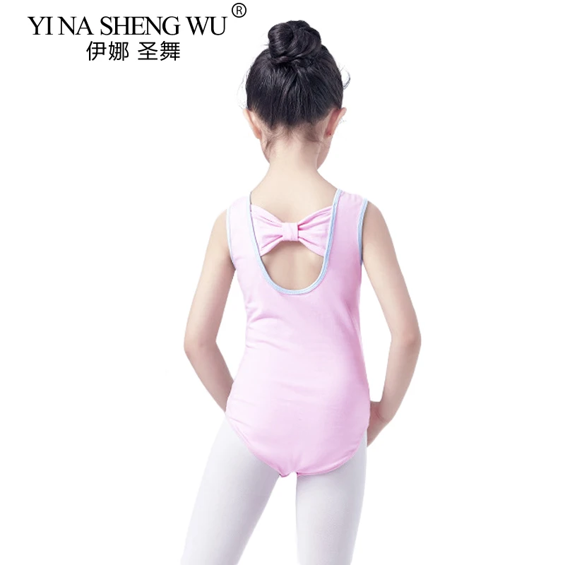 New Children Ballet Dance Wear Chinese Classical Style Ballet Dance Leotard Children Girls Pink Short Sleeve Leotard Dance Wear