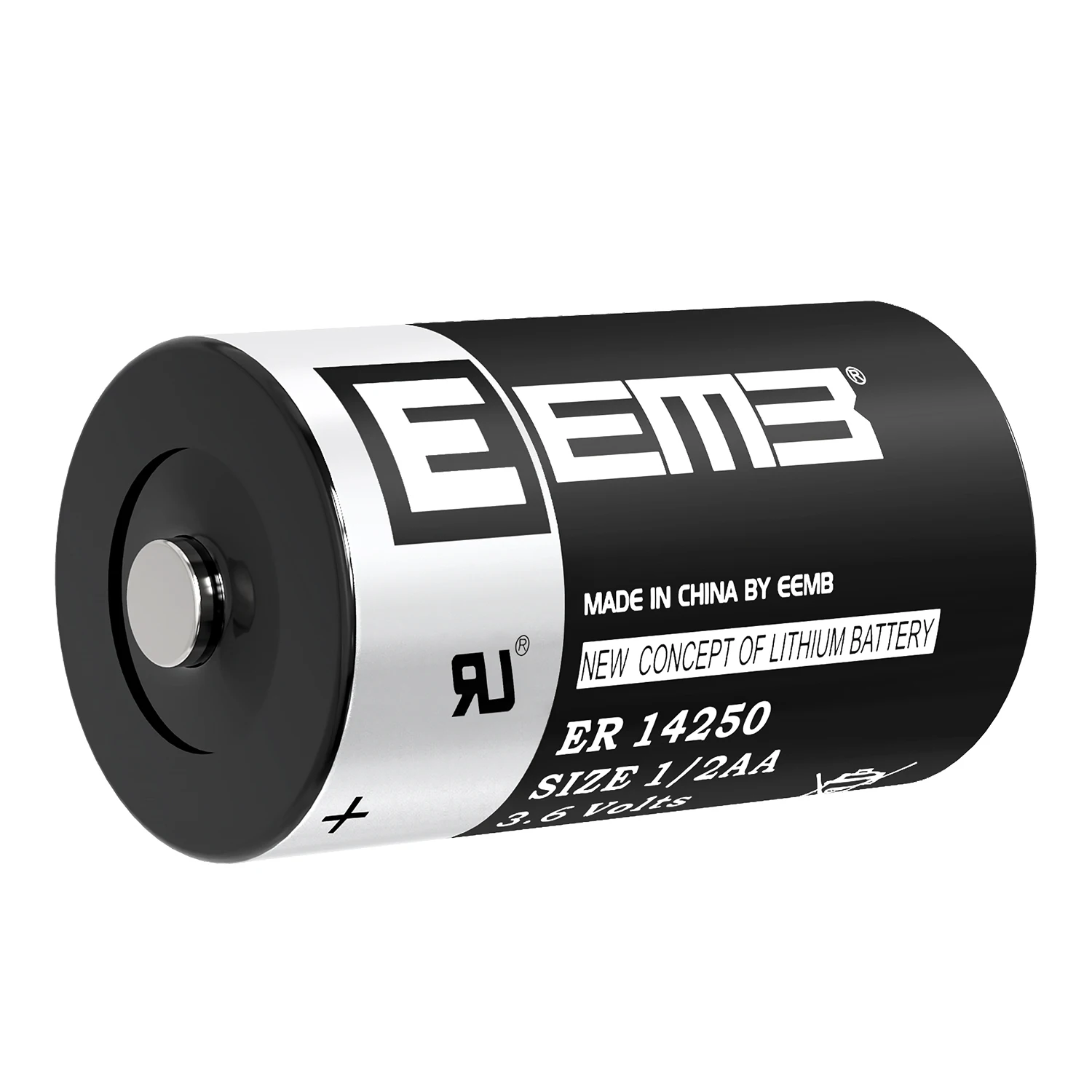 Bateria EEMB ER14250 3,6 V bateria litowa 1/2 AA 1200 mAh Li-SOCl2 nie akumulator LS14250 do instrumentów czujnikowych