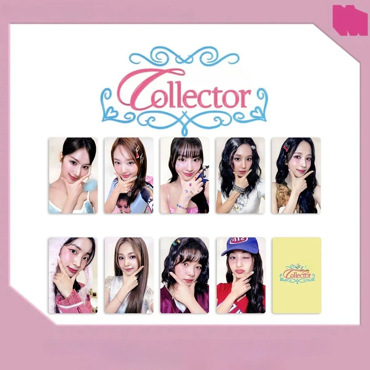 

Kpop idols 2025 Seal Greeting Table Calendar Photo Card LOMO Card Nayeon Jeongyeon Momo Sana Jihyo Mina Dahyun Chaeyoung Tzuyu