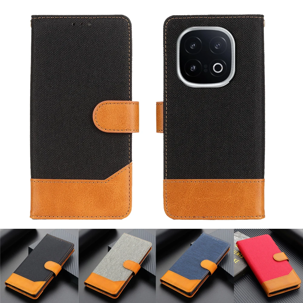 Leather Case For Vivo iQOO 13 Holster Magnetic Attraction Flip Cover Wallet Fundas For Vivo iQOO13 VivoIQOO13 V2408A Coque