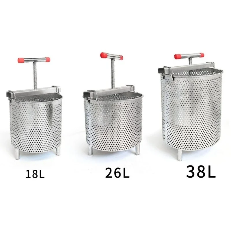 Wax yogurt cold extraction press, dry choking yogurt filter