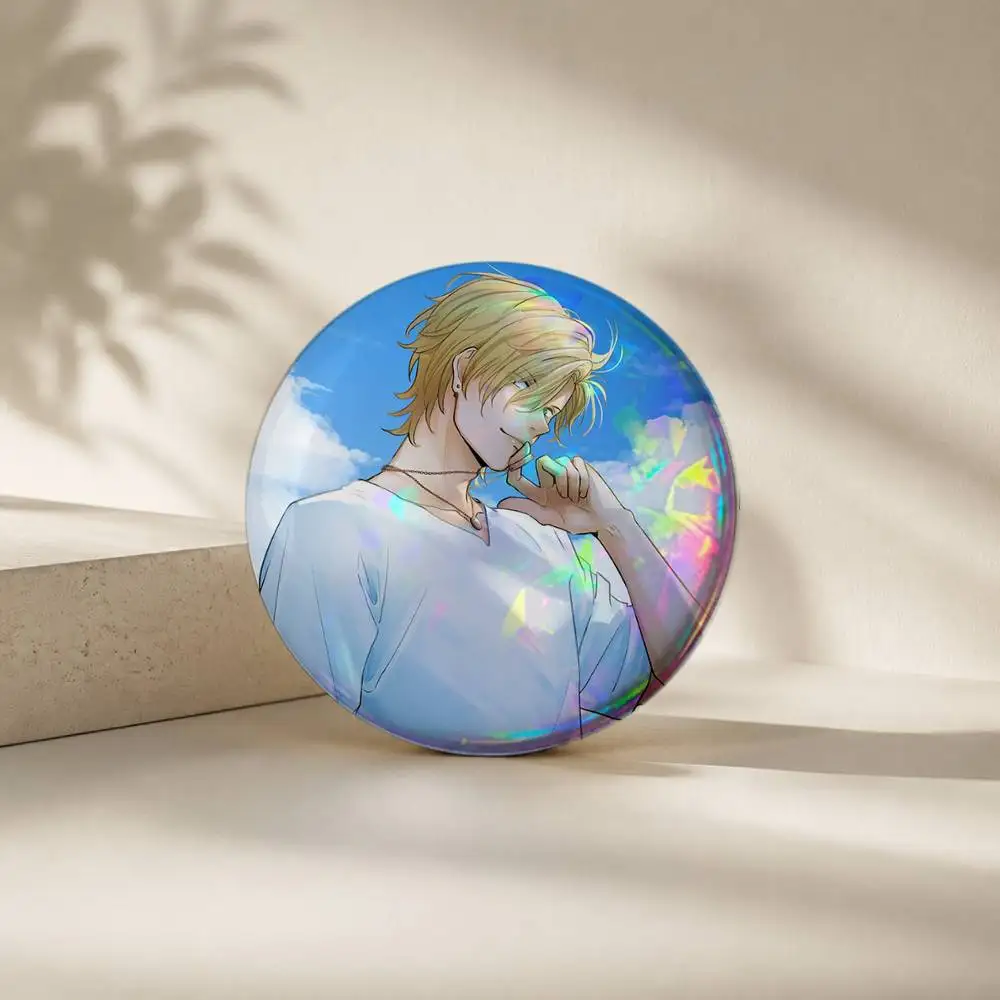 Anime Banana Fish Ash Lynx Brooches Cartoon Badge Pins Backpack Hat Accessories Friend Gift view 4