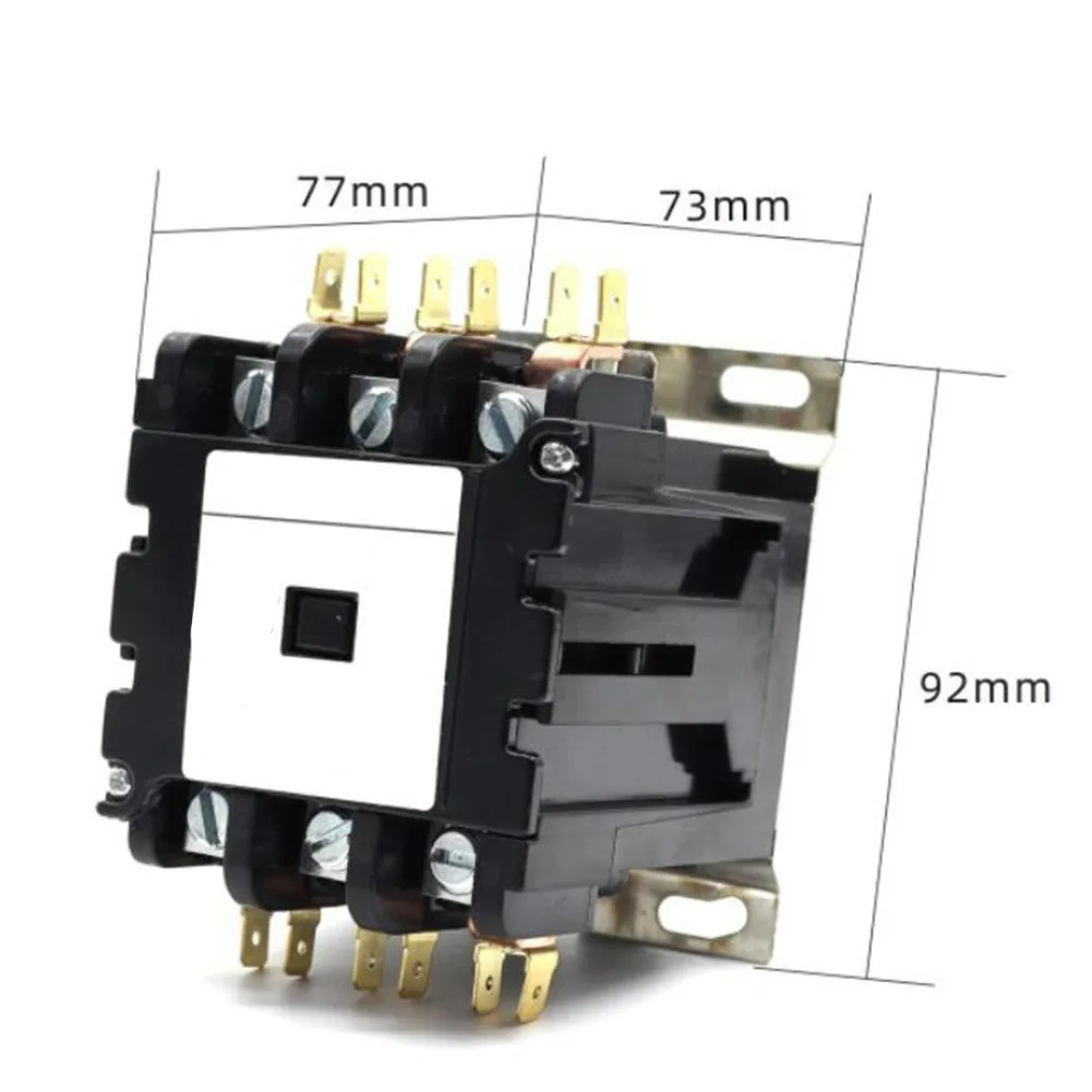 3 Pole Air Conditioner Contactor 50A/30A 220V HCCY1Z600VQ HVAC Motor Contactor Air Conditioner Replacement Parts AC Contactor