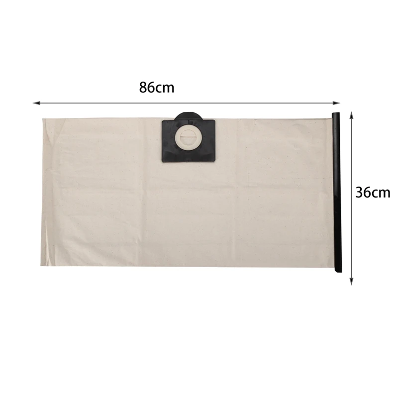 Washable Dust Bags Cloth Bag For Karcher NT30 NT30/1 Vacuum Cleaner Parts Non-Woven Dust Filter Bag Accessories