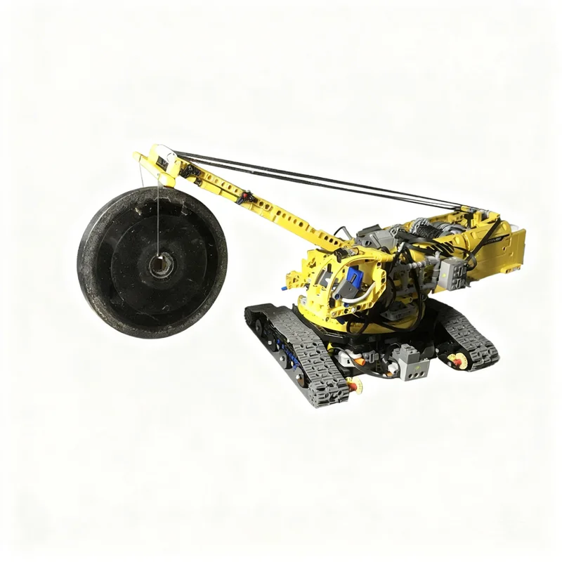 3851 stuks MOC Zware machines  - Heavy Equipment Education recensie en prijs