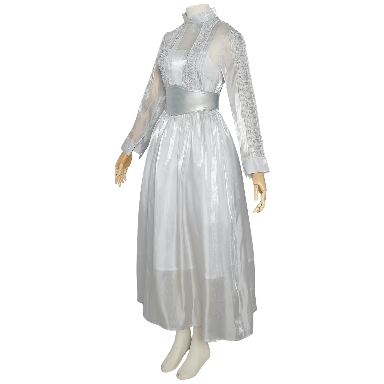 Movie Astrid Cosplay Beetle Costume Halloween Silver Dresses Woman Carnival Cosplay Astrid Customized Clothes
