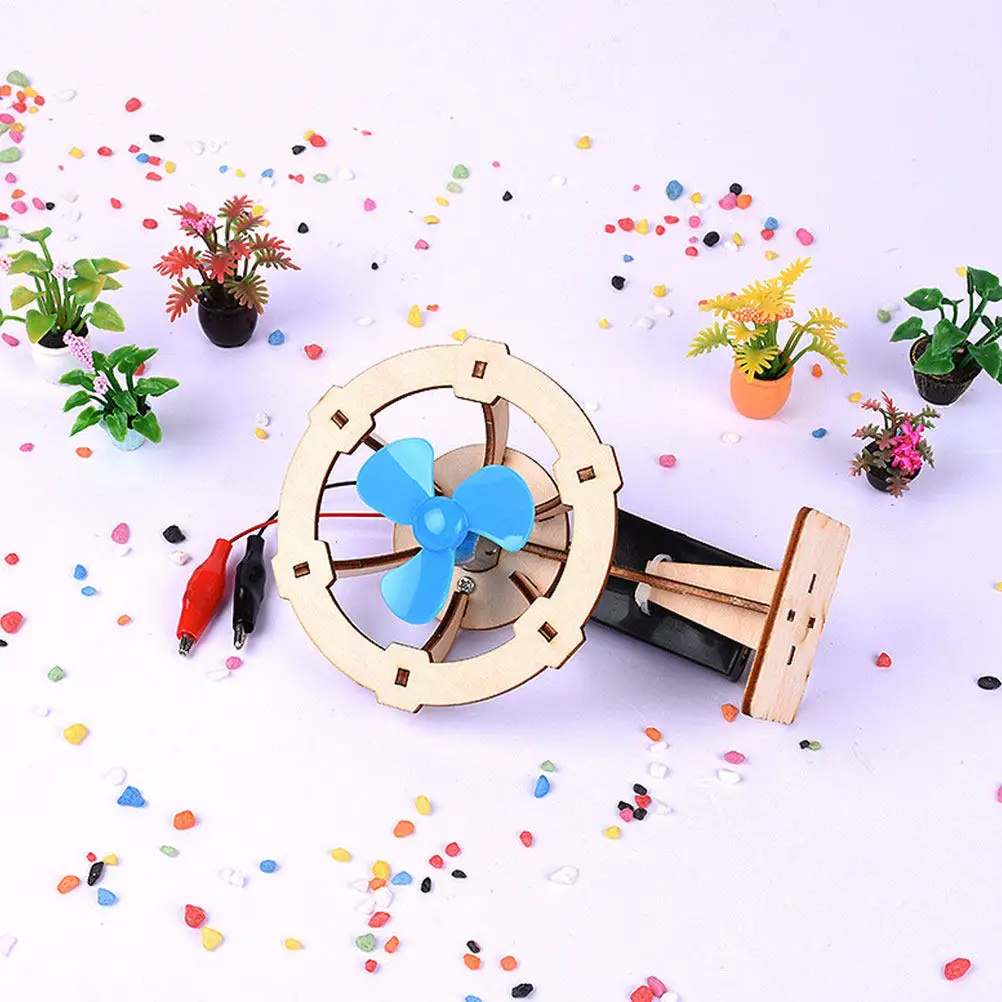 

DIY Small Fan Kit for Kids Project Educational Electric Wind Assembly Activity for Children