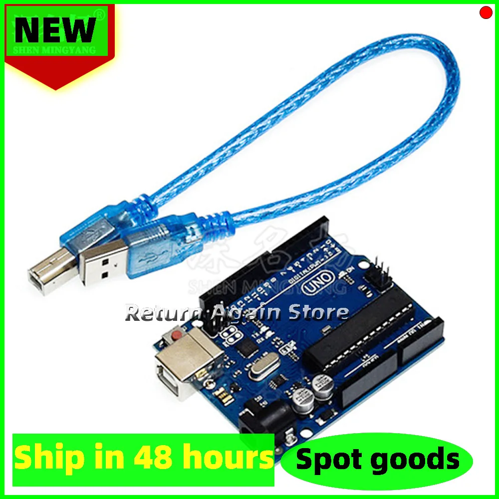 New Version HOT UNO-R3 Development Board for Controlling ATmega328P Microcontroller Module