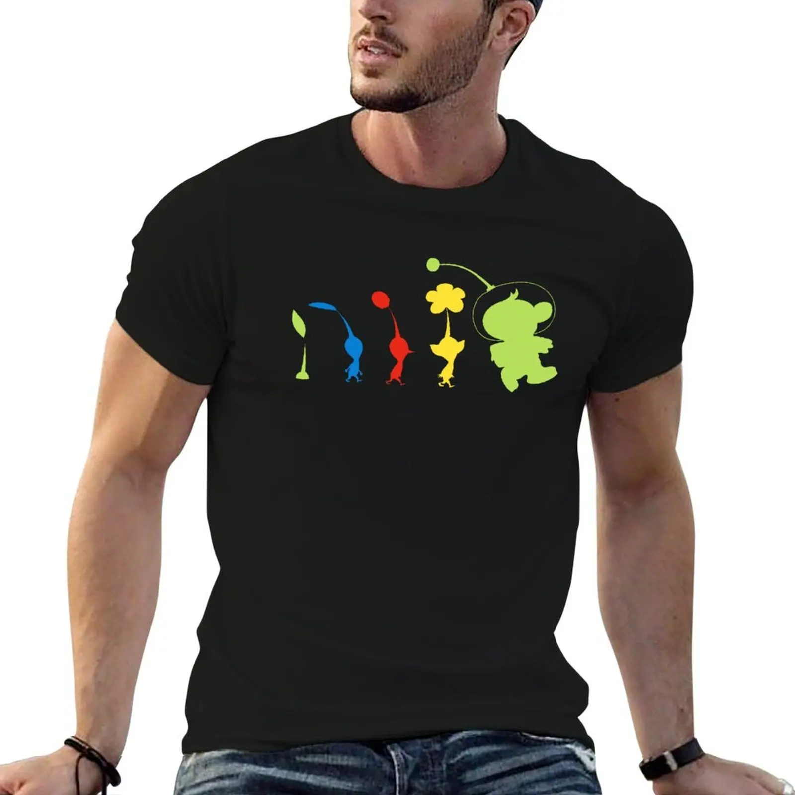 Follow the Leader T-Shirt blue archive funny gifts men t shirts high quality