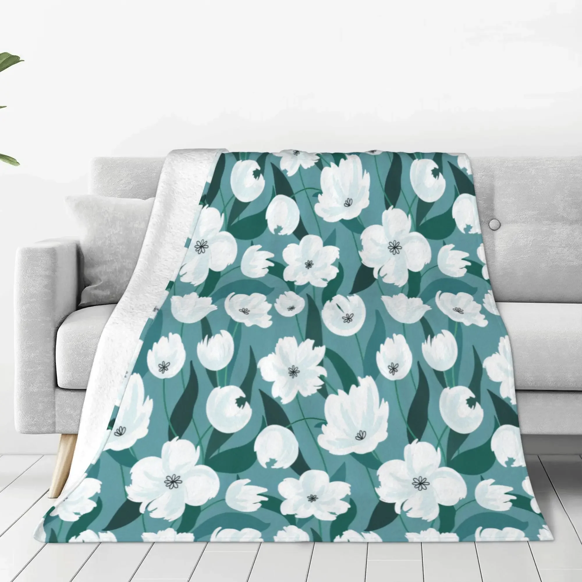 

Маленькое фланелевое одеяло с принтом в рустикальном стиле, кондиционер для дивана