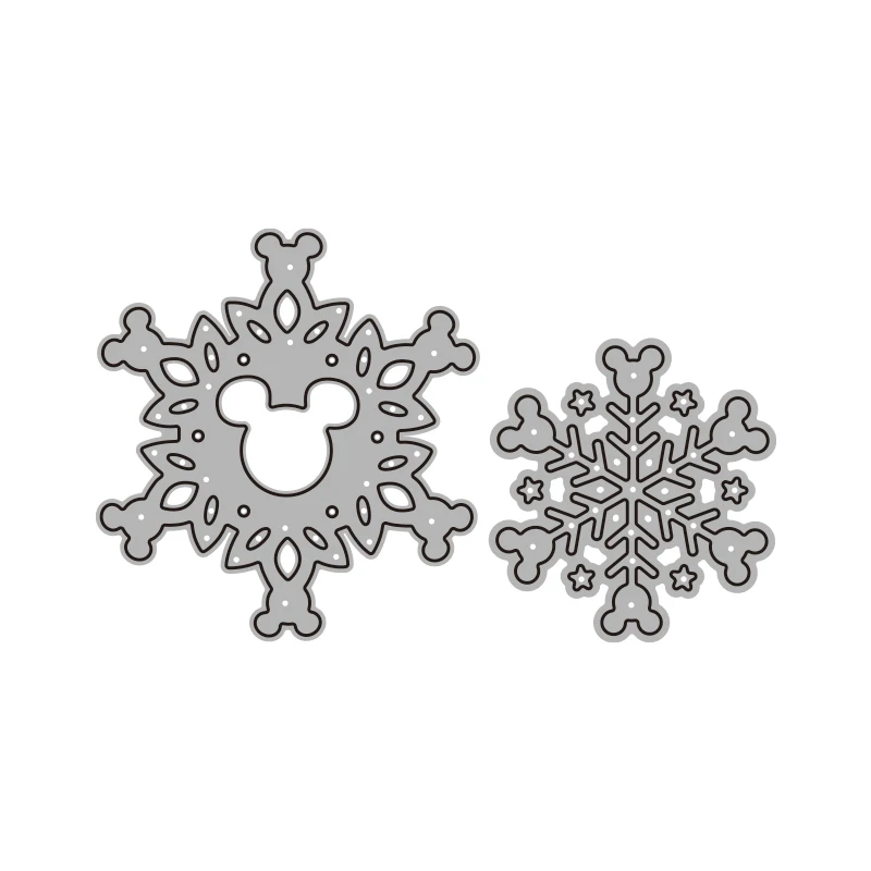 Snowflake Metal Cutting Dies Christmas Snowflakes Die Cuts For DIY Scrapbooking Embossing Paper Cards Crafts Making New 2024 image 3
