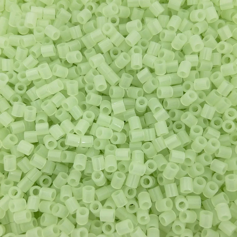 5mm Glow in Dark/500 stks perler Hama Kralen 7 Kleuren Kids Onderwijs Diy Speelgoed 100% Kwaliteitsgarantie Nieuwe diy speelgoed zekering kralen