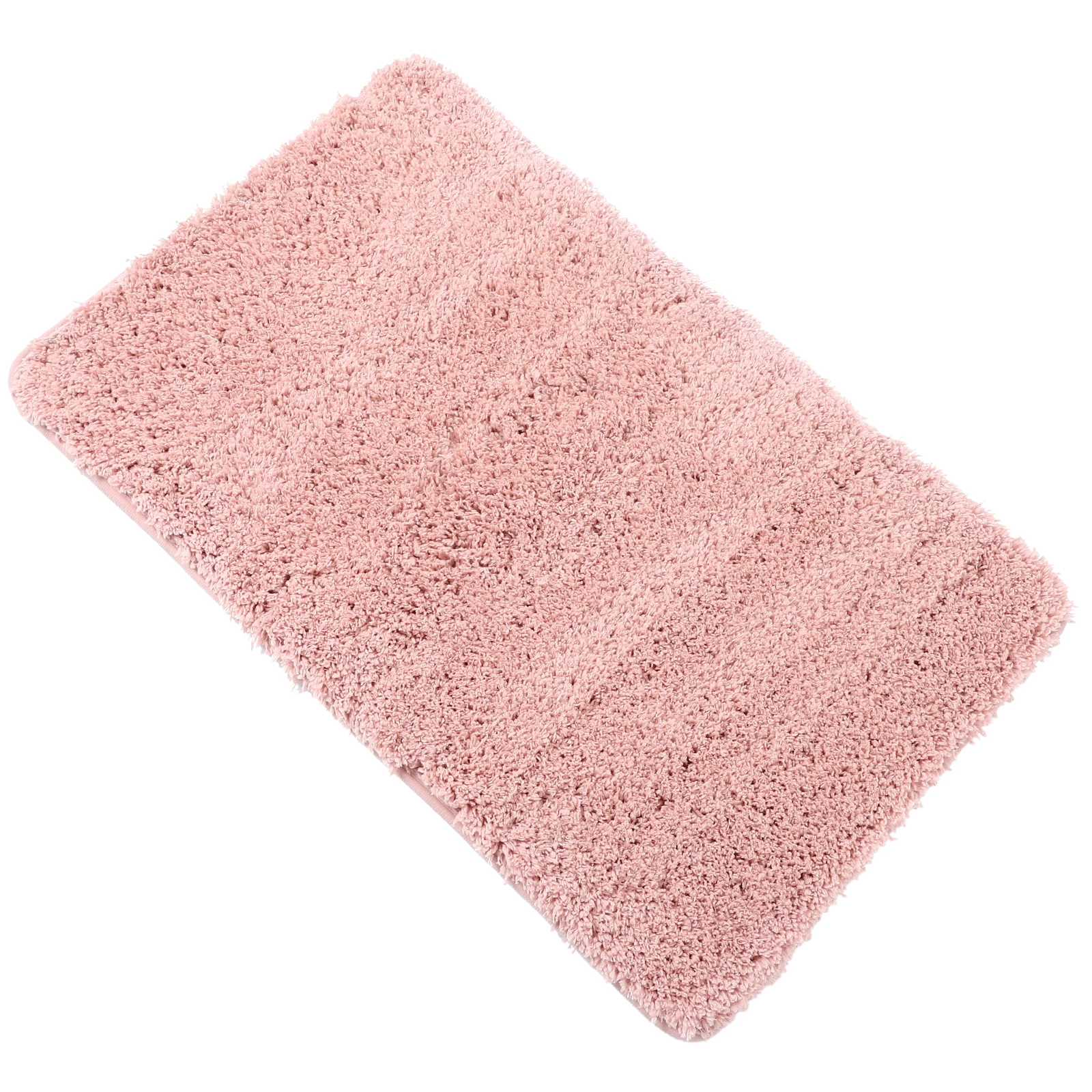 

Non Slip Floor Mat Pink 80x50cm Polyester Shower Bathroom Mats Absorbent Washable Rugs For Tub Bathtub Foot Pad Bath Room Home